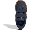 image:imageadidas Kids VL Court 30 Hook amp Loop ShoeInkWhiteGum