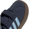 image:imageadidas Kids VL Court 30 Hook amp Loop ShoeNight IndigoClear SkyGum