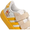 image:imageadidas Kids VL Court 30 Hook amp Loop ShoeOff WhiteCrew YellowBlackWinnie the Pooh