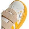 image:imageadidas Kids VL Court 30 Hook amp Loop ShoeOff WhiteCrew YellowBlackWinnie the Pooh