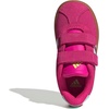 image:imageadidas Kids VL Court 30 Hook amp Loop ShoeShock PinkSemi Flash AquaLucid Lemon