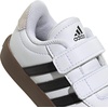 image:imageadidas Kids VL Court 30 Hook amp Loop ShoeWhiteBlackGrey