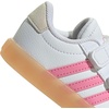image:imageadidas Kids VL Court 30 Hook amp Loop ShoeWhiteBliss PinkAlumina