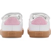 image:imageadidas Kids VL Court 30 Hook amp Loop ShoeWhiteClear PinkGum