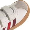 image:imageadidas Kids VL Court 30 Hook amp Loop ShoeWhiteCollegiate BurgundyWonder Alumina
