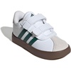 image:imageadidas Kids VL Court 30 Hook amp Loop ShoeWhiteCollegiate GreenGum