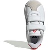 image:imageadidas Kids VL Court 30 Hook amp Loop ShoeWhiteDark BlueBetter Scarlet