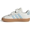 image:imageadidas Kids VL Court 30 Hook amp Loop ShoeWhiteIce BlueGum