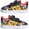 image:imageadidas Kids VL Court 30 Hook amp Loop ShoeWhiteWhiteBlackToy Story