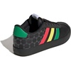 image:imageadidas Kids VL Court 30 ShoeBlackGreenPure Ruby