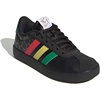 image:imageadidas Kids VL Court 30 ShoeBlackGreenPure Ruby