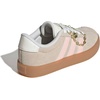 image:imageadidas Kids VL Court 30 ShoeCrystal LinenBlush PinkOff White