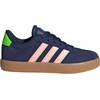 image:imageadidas Kids VL Court 30 ShoeDark BluePink SparkSolar Green