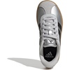 image:imageadidas Kids VL Court 30 ShoeSilver MetallicBlackLgh Solid Grey