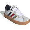 image:imageadidas Kids VL Court 30 ShoeWhiteBlackGold Metallic