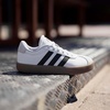 image:imageadidas Kids VL Court 30 ShoeWhiteBlackGrey
