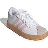 image:imageadidas Kids VL Court 30 ShoeWhiteClear PinkGum