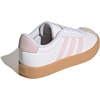 image:imageadidas Kids VL Court 30 ShoeWhiteClear PinkGum