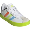 image:imageadidas Kids VL Court 30 ShoeWhiteClear SkySolar Slime