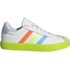 image:imageadidas Kids VL Court 30 ShoeWhiteClear SkySolar Slime