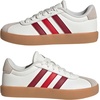 image:imageadidas Kids VL Court 30 ShoeWhiteCollegiate BurgundyWonder Alumina