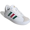 image:imageadidas Kids VL Court 30 ShoeWhiteDark GreenPower Red