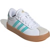 image:imageadidas Kids VL Court 30 ShoeWhiteFlash AquaAlumina