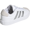 image:imageadidas Kids VL Court 30 ShoeWhiteSilver MetallicGrey