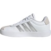 image:imageadidas Kids VL Court 30 ShoeWhiteSilver MetallicGrey