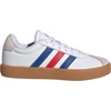 image:imageadidas Kids VL Court 30 ShoeWhiteTeam Royal BlueBetter Scarlet