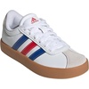image:imageadidas Kids VL Court 30 ShoeWhiteTeam Royal BlueBetter Scarlet