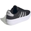 image:imageadidas Kids VL Court Bold ShoeBlackSilver MetallicWhite