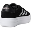 image:imageadidas Kids VL Court Bold ShoeBlackWhiteClear Pink