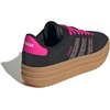 image:imageadidas Kids VL Court Bold ShoeBlackWonder BeigeShock Pink