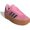 image:imageadidas Kids VL Court Bold ShoeBliss PinkDark BlueGold Metallic