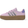 image:imageadidas Kids VL Court Bold ShoeClear PinkSilver MetallicGold Metallic