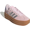 image:imageadidas Kids VL Court Bold ShoeClear PinkSilver MetallicGold Metallic