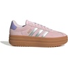 image:imageadidas Kids VL Court Bold ShoeClear PinkSilver MetallicGold Metallic