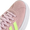 image:imageadidas Kids VL Court Bold ShoeClear PinkYellowWhite