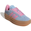 image:imageadidas Kids VL Court Bold ShoeClear SkyBliss PinkGold Metallic