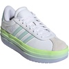 image:imageadidas Kids VL Court Bold ShoeWhiteHalo MintViolet Tone