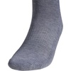 image:imageadidas Mens Athletic Cushioned Crew Socks 6 Pairs Durable amp ComfortableHeather GreyBlack