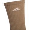 image:imageadidas Mens Athletic Cushioned Crew Socks 6 Pairs Durable amp ComfortableKhaki SixWhiteCrystal Linen Beige