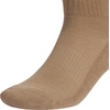 image:imageadidas Mens Athletic Cushioned Crew Socks 6 Pairs Durable amp ComfortableKhaki SixWhiteCrystal Linen Beige