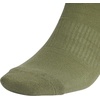 image:imageadidas Mens Athletic Cushioned Crew Socks 6 Pairs Durable amp ComfortableOlive Strata GreenDark BlueCarbon Grey