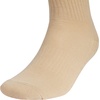 image:imageadidas Mens Athletic Cushioned Crew Socks 6 Pairs Durable amp ComfortableWarm Sandstone BeigeWonder WhiteWonder Alumina GreyMixed2