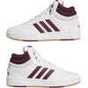 image:imageadidas Mens Hoops Mid Classic Lace Up Sneakers Shoes Casual  Blue WhiteWhiteMaroonOrbit Grey