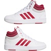 image:imageadidas Mens Hoops Mid Classic Lace Up Sneakers Shoes Casual  Blue WhiteWhiteTeam Victory RedGrey