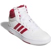 image:imageadidas Mens Hoops Mid Classic Lace Up Sneakers Shoes Casual  Blue WhiteWhiteTeam Victory RedGrey