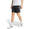 image:imageadidas Mens Train Essentials Pique Striped Athletic Shorts Training Casual Bottoms Casual Moisture Wicking  PinkBlack  White